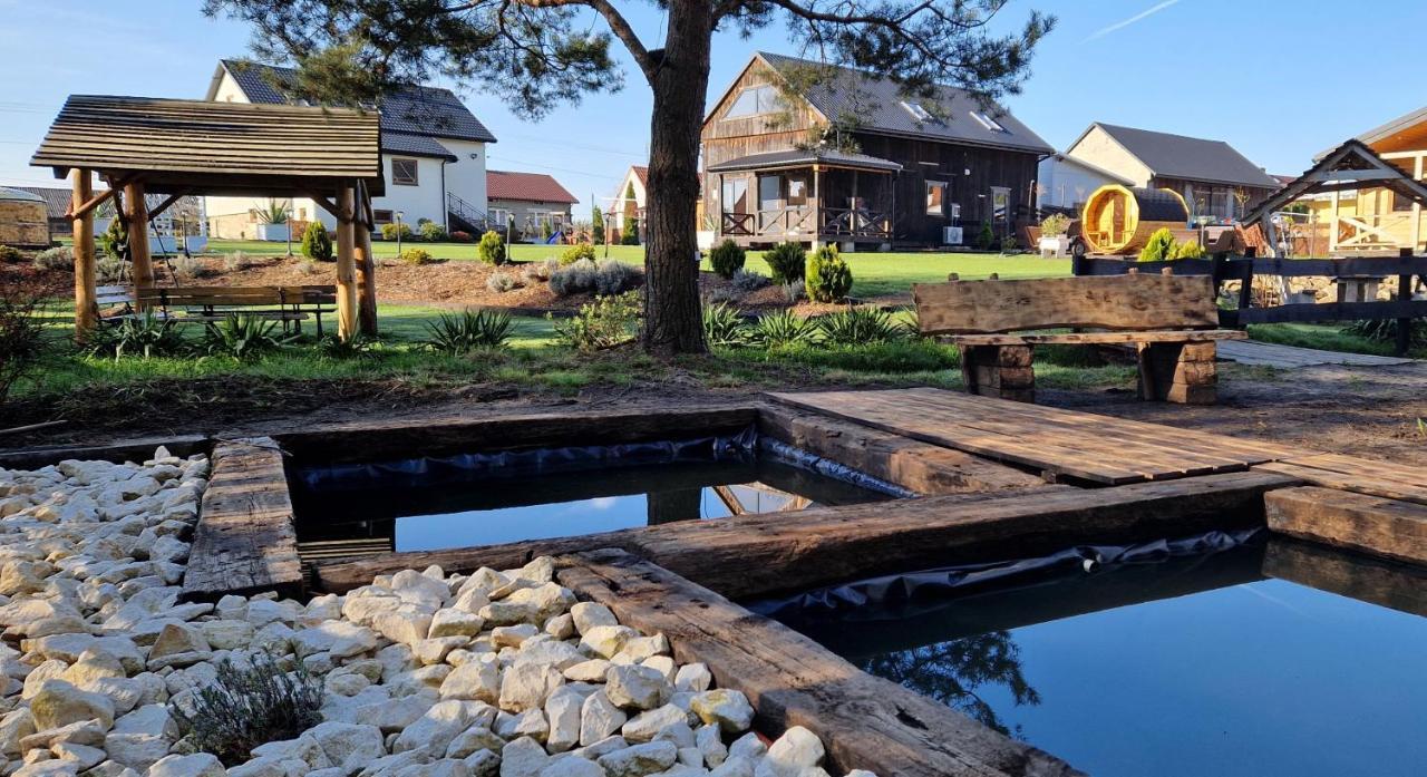Vip Village Las Woda Rower - Podgrzewany Basen, Balia, Sauna Miedzierza Экстерьер фото