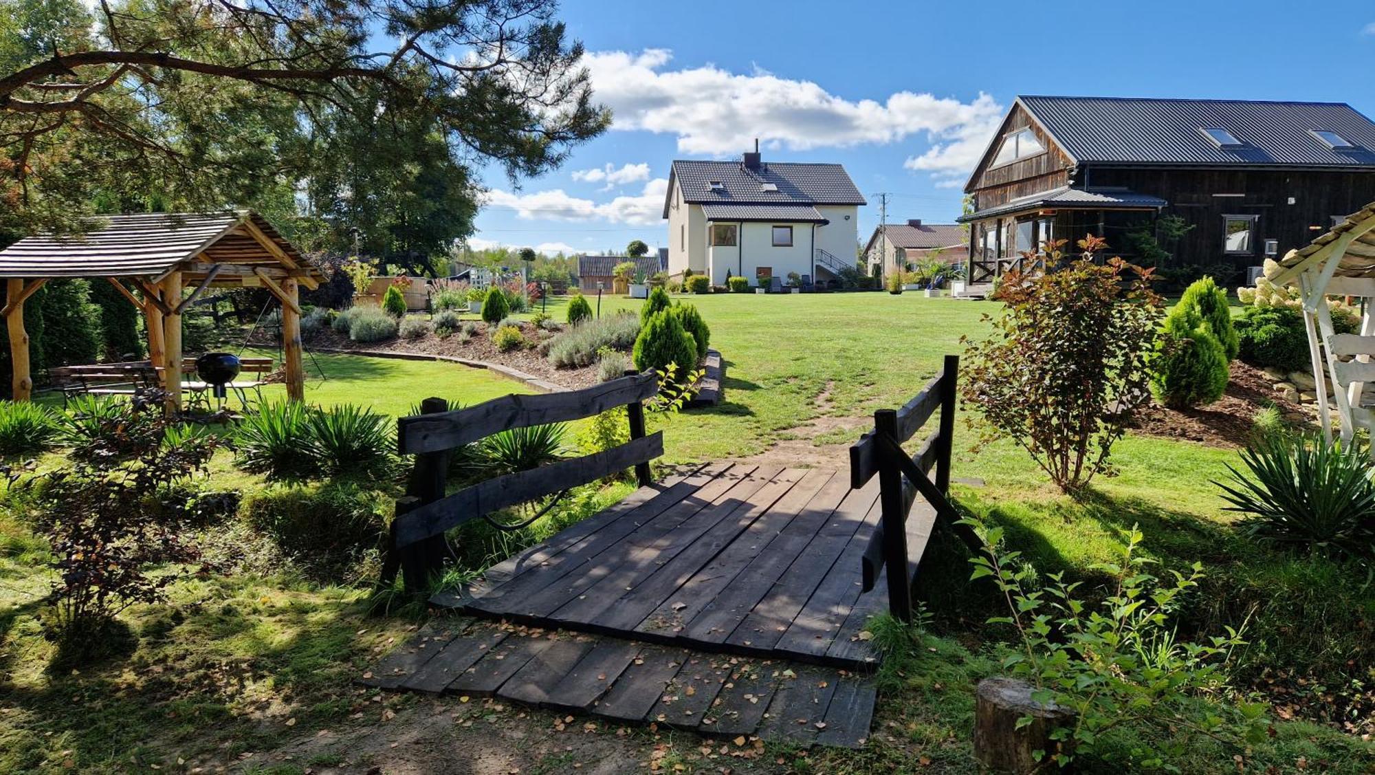 Vip Village Las Woda Rower - Podgrzewany Basen, Balia, Sauna Miedzierza Экстерьер фото