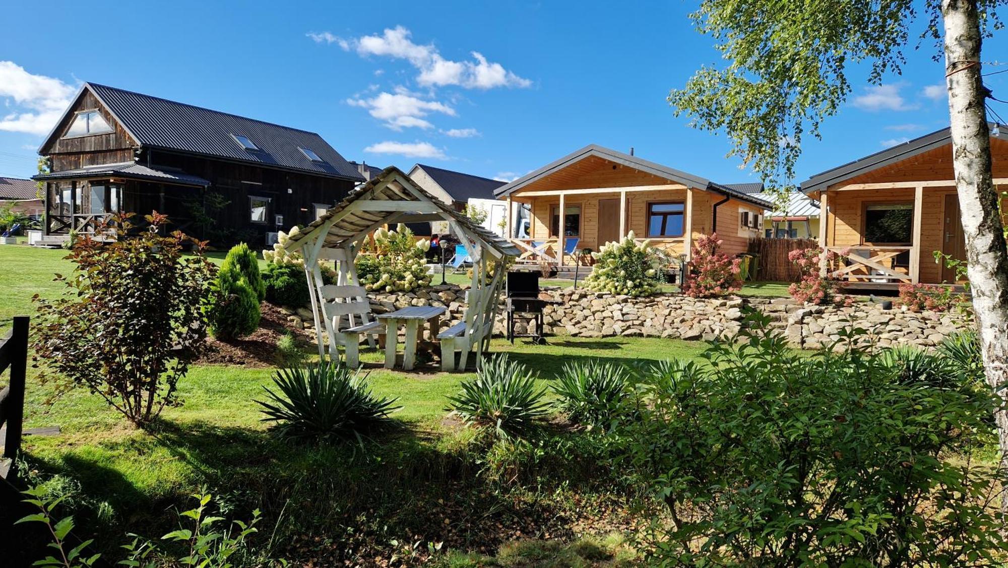 Vip Village Las Woda Rower - Podgrzewany Basen, Balia, Sauna Miedzierza Экстерьер фото