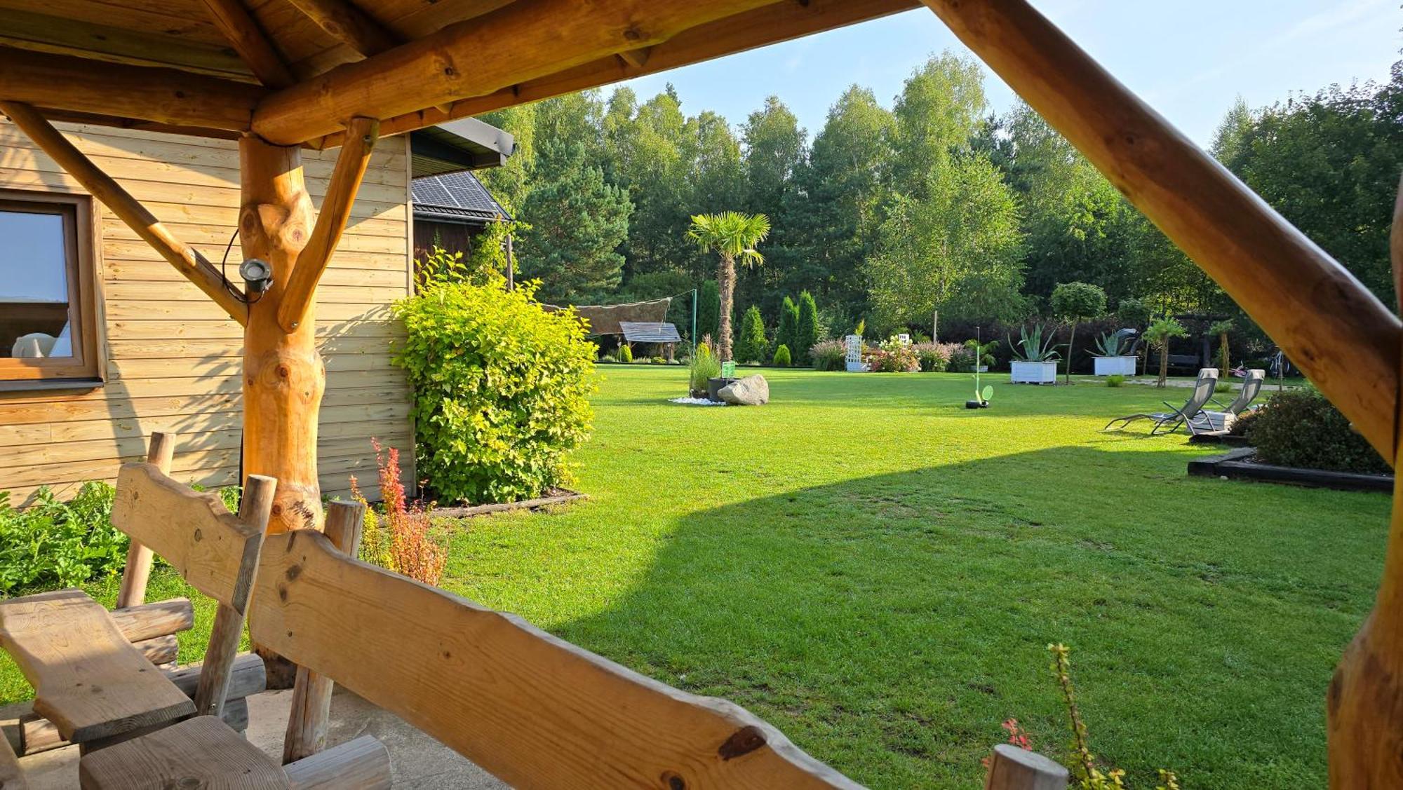 Vip Village Las Woda Rower - Podgrzewany Basen, Balia, Sauna Miedzierza Экстерьер фото