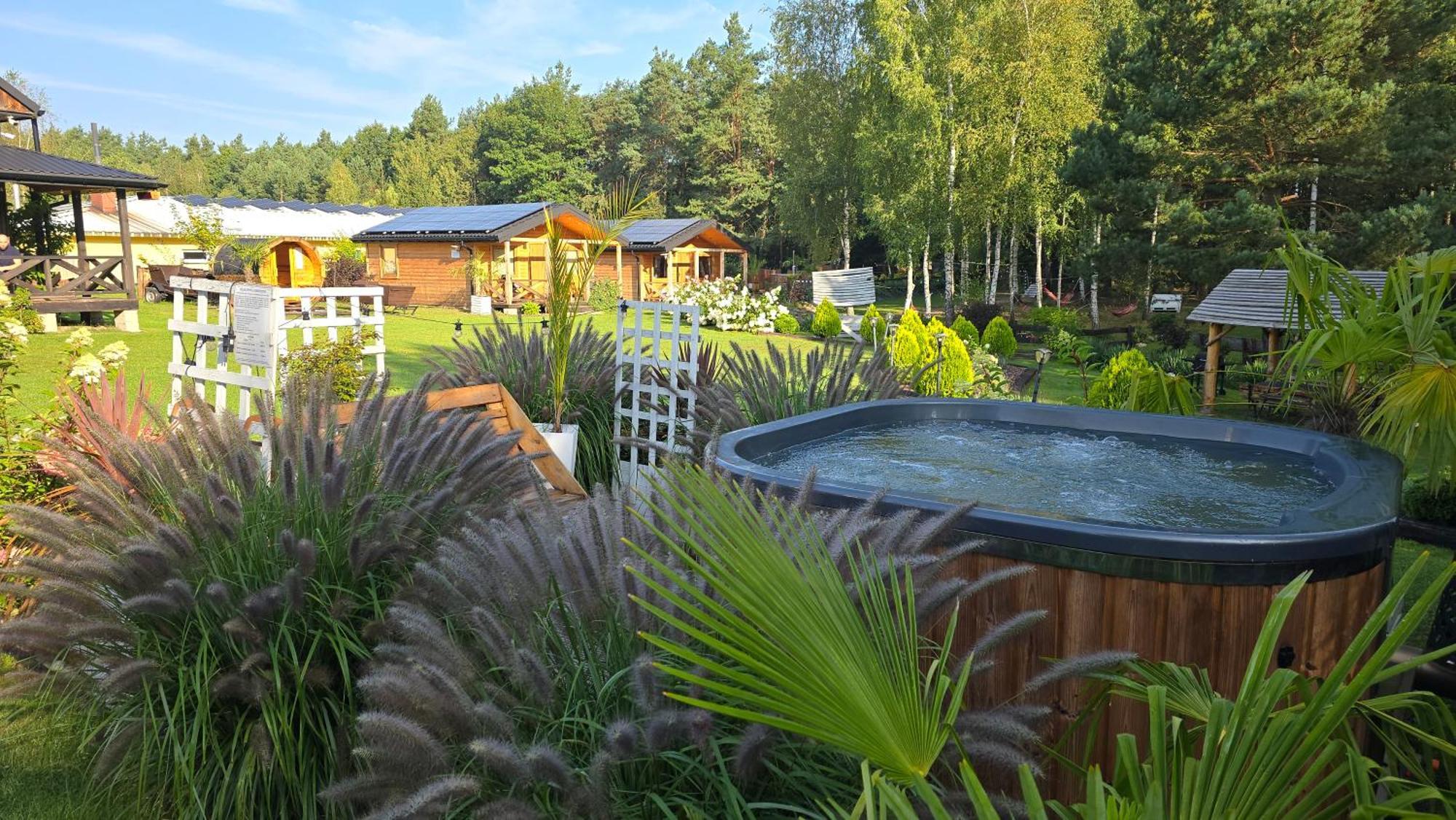Vip Village Las Woda Rower - Podgrzewany Basen, Balia, Sauna Miedzierza Экстерьер фото