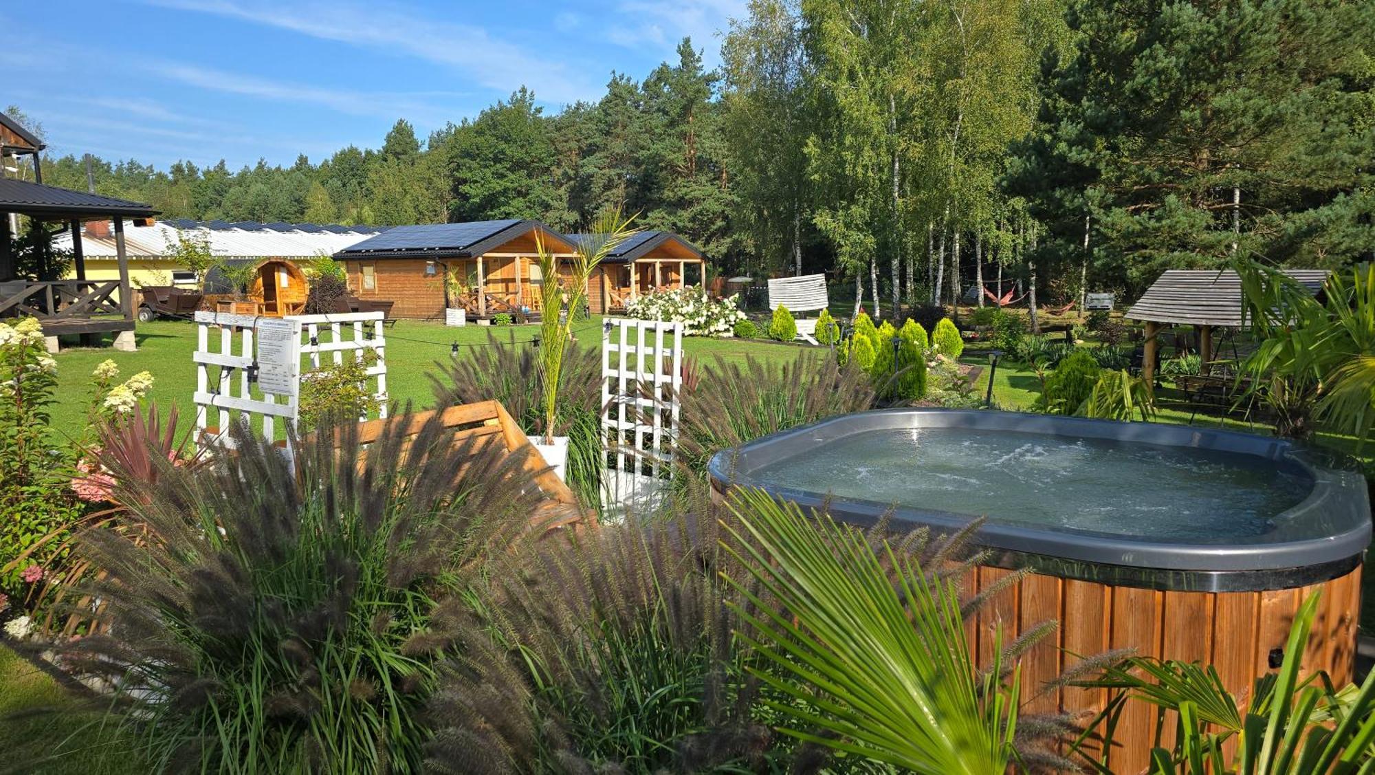 Vip Village Las Woda Rower - Podgrzewany Basen, Balia, Sauna Miedzierza Экстерьер фото